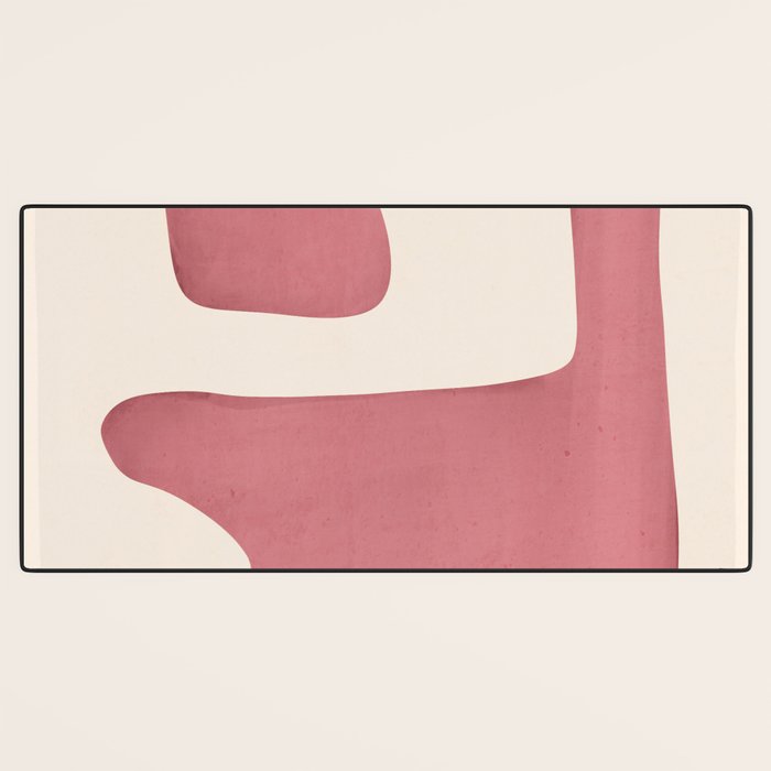 Modern Abstract Shapes 89 Desk Mat Gallery Image 3