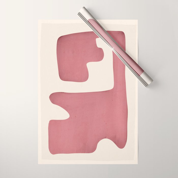 Modern Abstract Shapes 89 Wrapping Paper Gallery Image 1