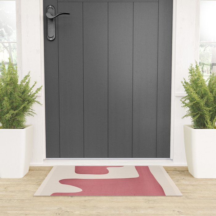 Modern Abstract Shapes 89 Welcome Mat Gallery Image 3