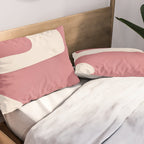Modern Abstract Shapes 89 Pillow Sham Gallery Image 2