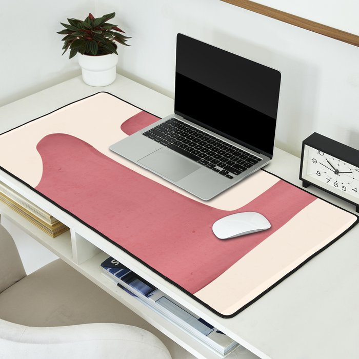 Modern Abstract Shapes 89 Desk Mat Gallery Image 2