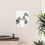 Palm Trees - Black and White Photography Poster Gallery Image 2