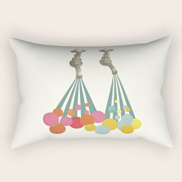 Soapsuds Rectangular Pillow Gallery Image 1