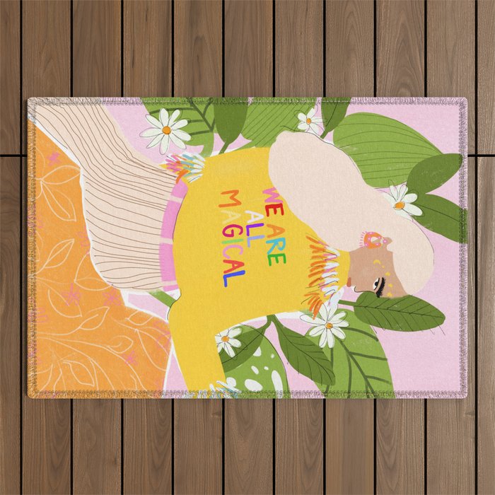 We are magical Outdoor Rug Gallery Image 1