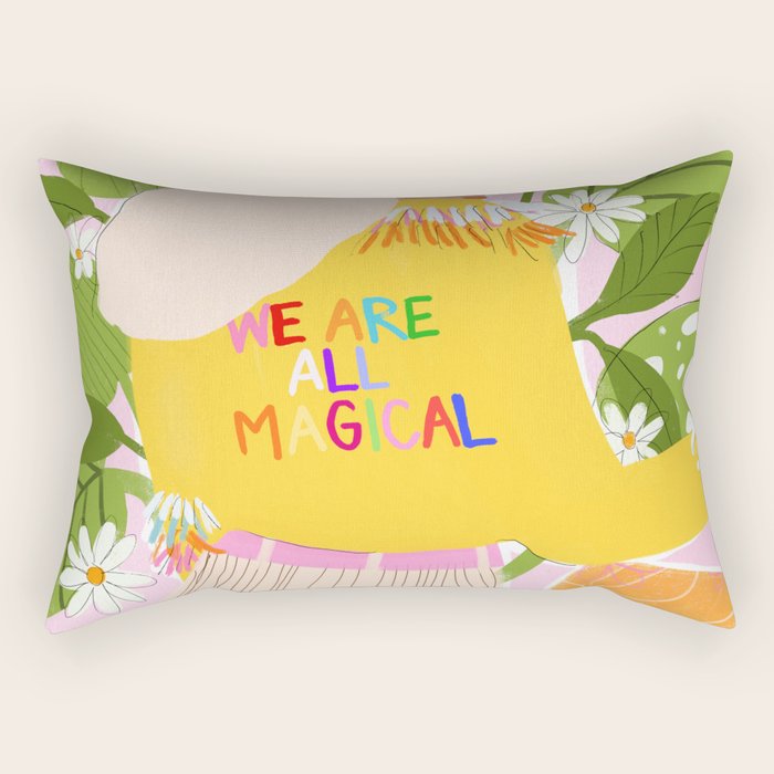 We are magical Rectangular Pillow Gallery Image 1