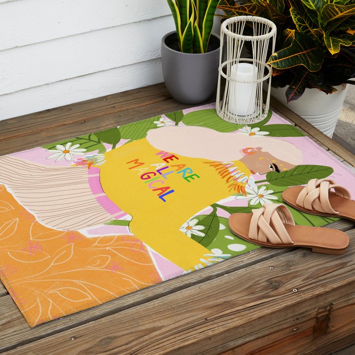 We are magical Outdoor Rug Gallery Image 2