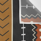 Let's play mudcloth Wall Tapestry Gallery Image 3