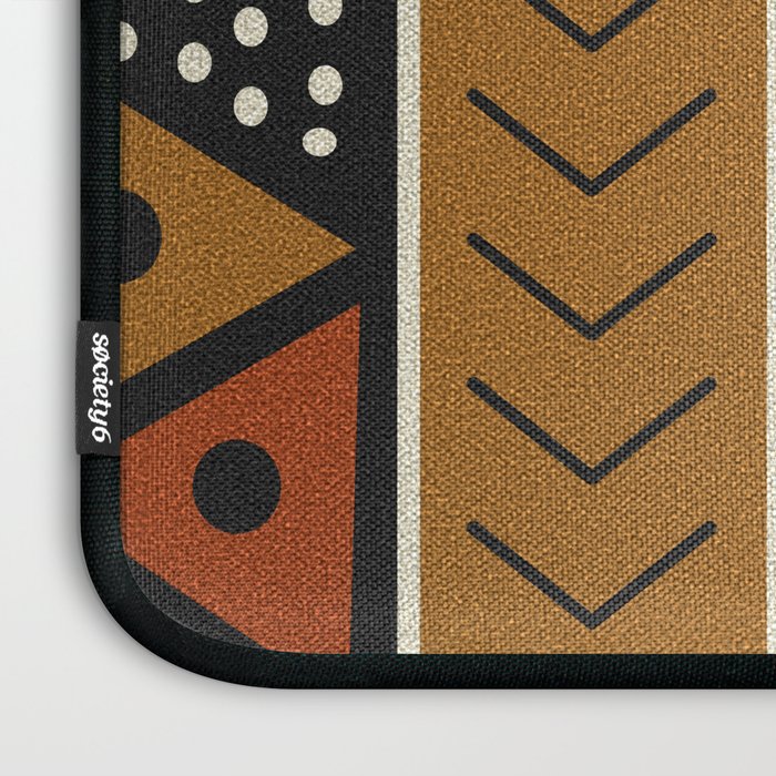 Let's play mudcloth Laptop Sleeve Gallery Image 3