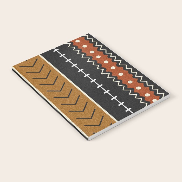 Let's play mudcloth Notebook Gallery Image 1