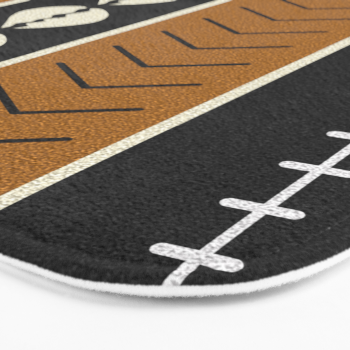 Let's play mudcloth Bath Mat Gallery Image 3