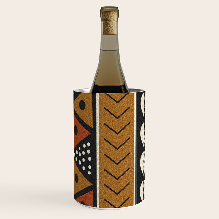 Let's play mudcloth Wine Chiller Gallery Image 2