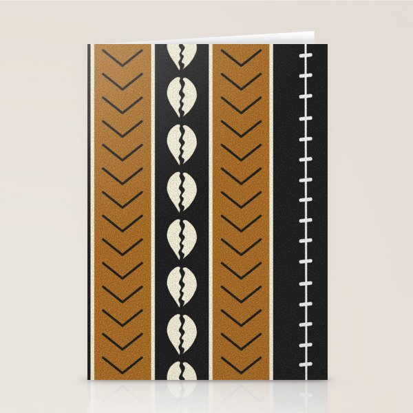 Let's play mudcloth Stationery Card Gallery Image 1