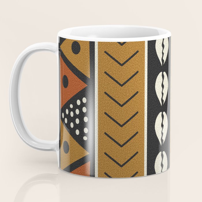 Let's play mudcloth Coffee Mug Gallery Image 3