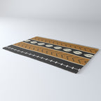 Let's play mudcloth Rug Gallery Image 3