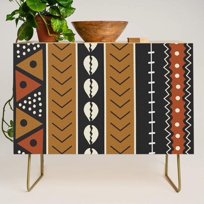 Let's play mudcloth Credenza Gallery Image 1