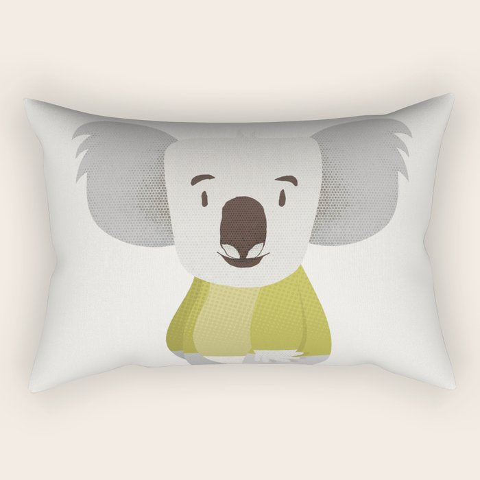 Kiddie Koala Rectangular Pillow Gallery Image 1