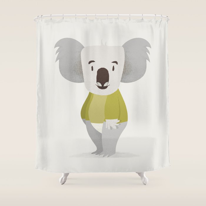 Kiddie Koala Shower Curtain Gallery Image 1