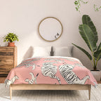 Pink Tiger Pattern 006 Comforter Gallery Image 3
