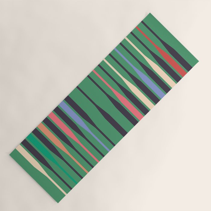 geometric abstract 249 Yoga Mat Gallery Image 1