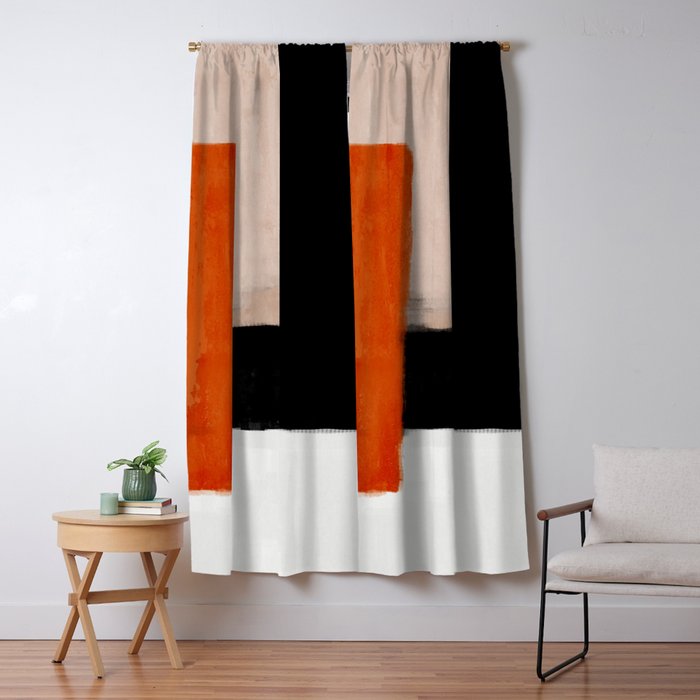 abstract minimal 14 Window Curtain Gallery Image 1