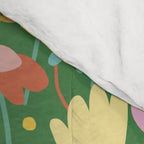 Floral pattern green Comforter Gallery Image 4