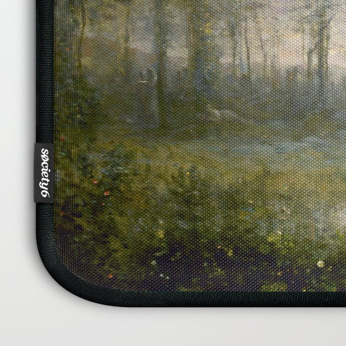 Jean-Baptiste-Camille Corot "Orpheus Leading Eurydice from the Underworld" Laptop Sleeve Gallery Image 3