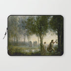 Jean-Baptiste-Camille Corot "Orpheus Leading Eurydice from the Underworld" Laptop Sleeve Gallery Image 1