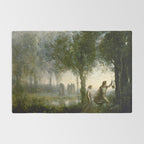 Jean-Baptiste-Camille Corot "Orpheus Leading Eurydice from the Underworld" Rug Gallery Image 2