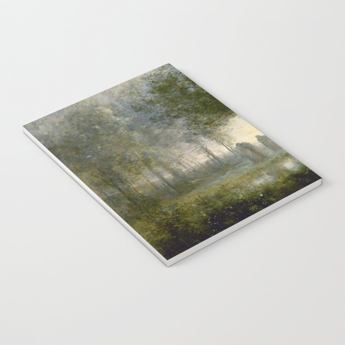Jean-Baptiste-Camille Corot "Orpheus Leading Eurydice from the Underworld" Notebook Gallery Image 3