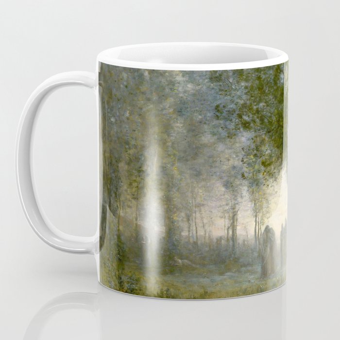 Jean-Baptiste-Camille Corot "Orpheus Leading Eurydice from the Underworld" Coffee Mug Gallery Image 3