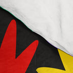 Colorful fun star shape art pattern Comforter Gallery Image 4