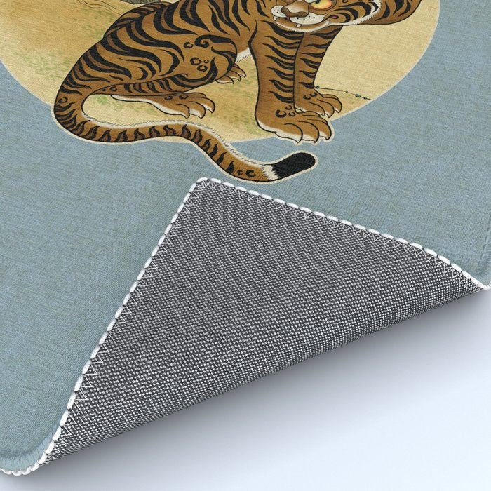 Tiger with magpie type-C : Minhwa-Korean traditional/folk art Rug Gallery Image 4