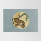 Tiger with magpie type-C : Minhwa-Korean traditional/folk art Rug Gallery Image 2