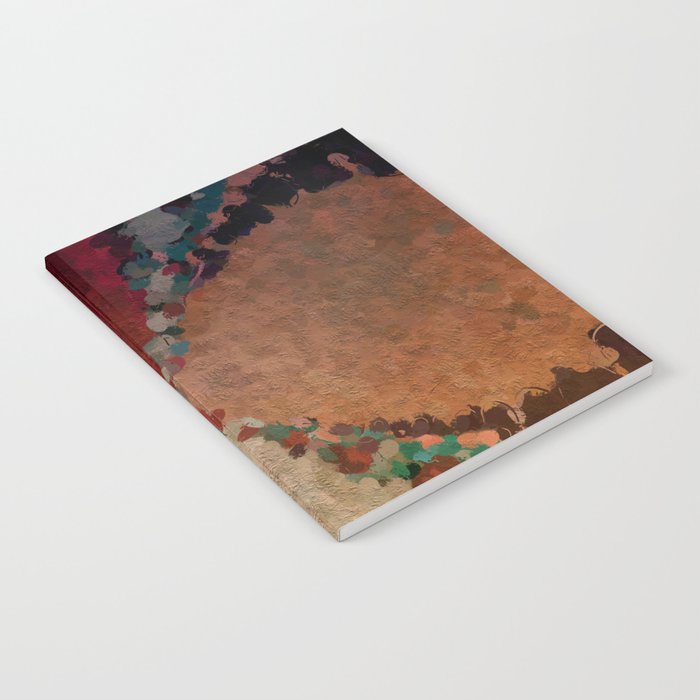 Southwestern Sky red copper ochre green gray Notebook Gallery Image 2
