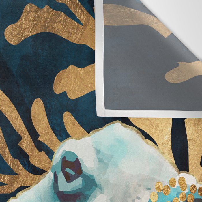 Indigo Octopus Wall Tapestry Gallery Image 3