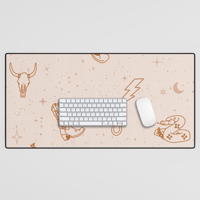 Cowboy Things Desk Mat Gallery Image 1
