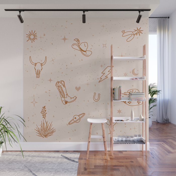 Cowboy Things Wall Mural Gallery Image 1