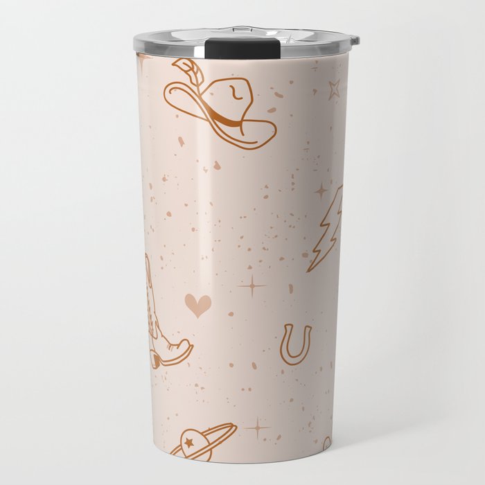 Cowboy Things Travel Mug Gallery Image 1