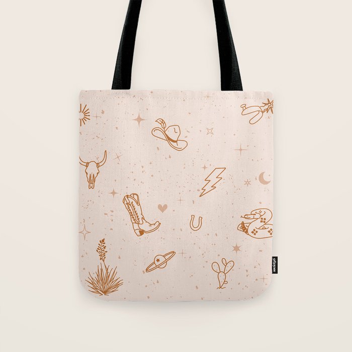 Cowboy Things Tote Bag Gallery Image 1