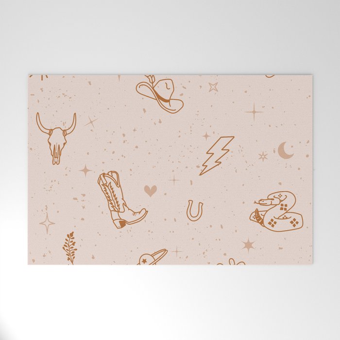 Cowboy Things Welcome Mat Gallery Image 1