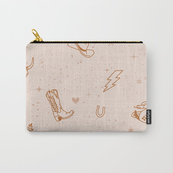 Cowboy Things Carry All Pouch Gallery Image 1
