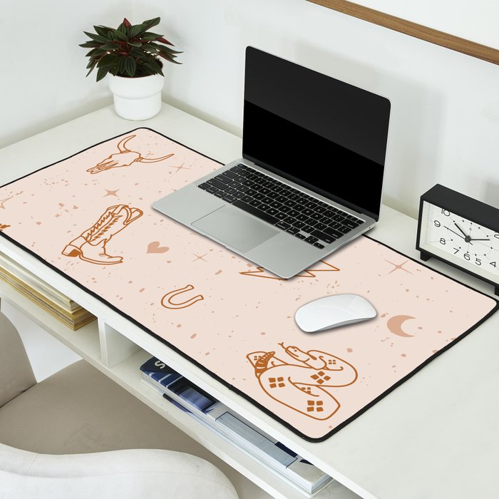 Cowboy Things Desk Mat Gallery Image 2