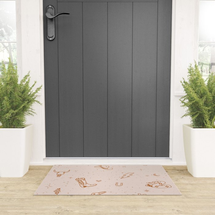 Cowboy Things Welcome Mat Gallery Image 3