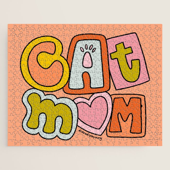 Cat Mom Jigsaw Puzzle Gallery Image 1