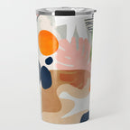 minimal shapes abstract 2 Travel Mug Gallery Image 1