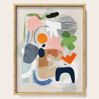 minimal shapes abstract 2 Serving Tray Gallery Image 1