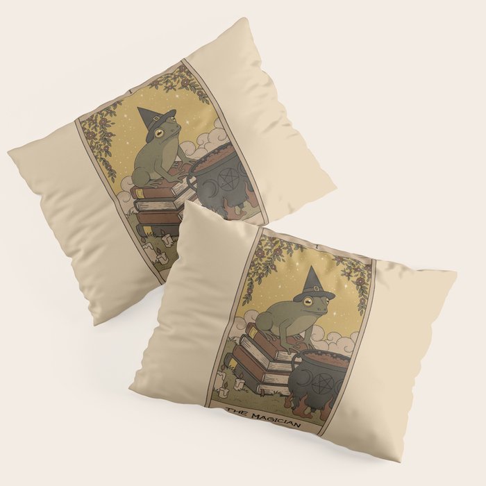 The Magician - Frog Tarot Pillow Sham Gallery Image 3