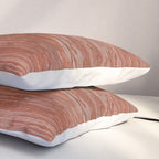 Old Market Textile in Faded Terracotta Pillow Sham Gallery Image 3