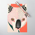 Koala Portrait Wrapping Paper Gallery Image 1
