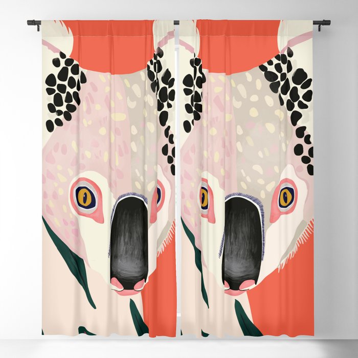Koala Portrait Window Curtain Gallery Image 5